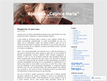 Tablet Screenshot of catincamaria.wordpress.com