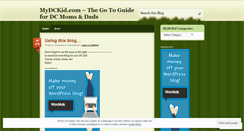 Desktop Screenshot of mydckid.wordpress.com