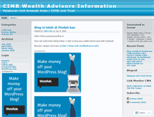 Tablet Screenshot of cimbutrustinfo.wordpress.com
