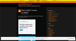 Desktop Screenshot of palookaville.wordpress.com