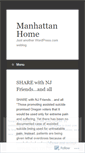 Mobile Screenshot of manhattanhome.wordpress.com