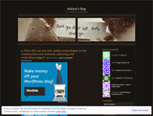 Tablet Screenshot of lstokeschs.wordpress.com