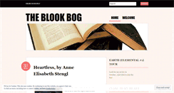 Desktop Screenshot of blookbog.wordpress.com