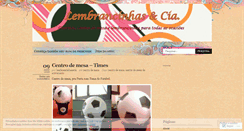 Desktop Screenshot of lembrancinhasecia.wordpress.com