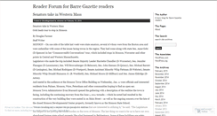 Desktop Screenshot of gazetteforum.wordpress.com