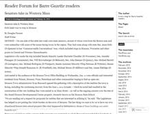 Tablet Screenshot of gazetteforum.wordpress.com