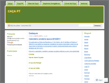 Tablet Screenshot of cacapt.wordpress.com