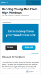 Mobile Screenshot of dancingyoungmen.wordpress.com