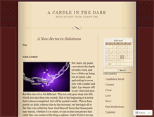 Tablet Screenshot of deepintheword.wordpress.com