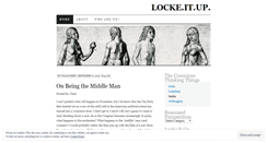 Desktop Screenshot of lockeitup.wordpress.com