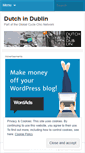 Mobile Screenshot of dutchindublin.wordpress.com