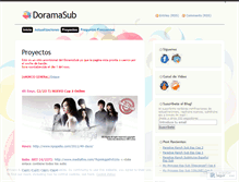 Tablet Screenshot of doramasub.wordpress.com