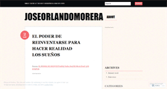 Desktop Screenshot of joseorlandomorera.wordpress.com
