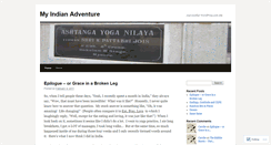 Desktop Screenshot of amyfarleyinindia.wordpress.com
