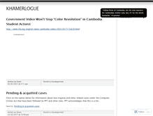 Tablet Screenshot of khamerlogue.wordpress.com