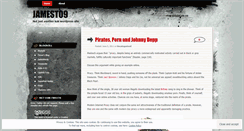 Desktop Screenshot of jamest09.wordpress.com