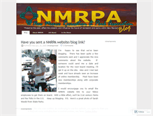 Tablet Screenshot of nmrpa.wordpress.com