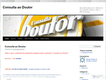 Tablet Screenshot of cdoutor.wordpress.com