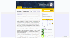 Desktop Screenshot of clujmobilacomanda.wordpress.com
