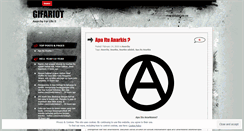 Desktop Screenshot of gifariot.wordpress.com