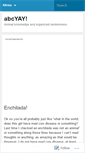 Mobile Screenshot of abcyay.wordpress.com