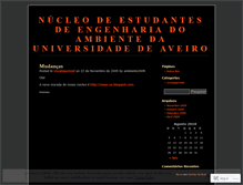 Tablet Screenshot of neea2009.wordpress.com