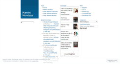 Desktop Screenshot of martinimondays.wordpress.com