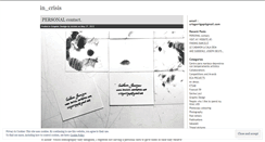 Desktop Screenshot of incrisis.wordpress.com