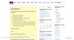Desktop Screenshot of mustgoals.wordpress.com
