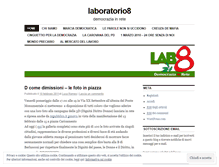 Tablet Screenshot of laboratorio8.wordpress.com