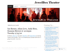 Tablet Screenshot of jewelboxtheater.wordpress.com