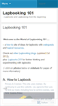 Mobile Screenshot of lapbooking.wordpress.com