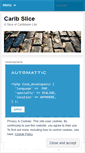Mobile Screenshot of caribslice.wordpress.com