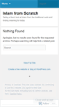 Mobile Screenshot of islamfromscratch.wordpress.com