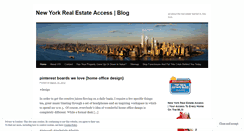 Desktop Screenshot of nyrealestateaccess.wordpress.com