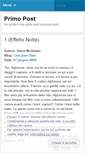 Mobile Screenshot of primopost.wordpress.com