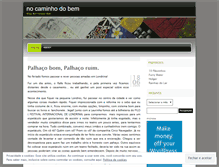 Tablet Screenshot of nocaminhodobem.wordpress.com