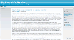 Desktop Screenshot of mohossain.wordpress.com