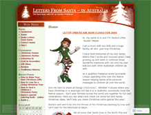 Tablet Screenshot of fromsanta.wordpress.com