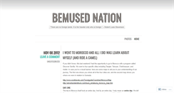 Desktop Screenshot of bemusednation.wordpress.com