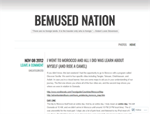 Tablet Screenshot of bemusednation.wordpress.com