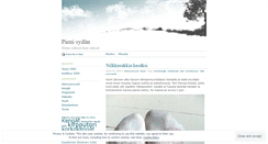 Desktop Screenshot of pienisydan.wordpress.com