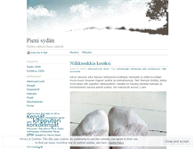 Tablet Screenshot of pienisydan.wordpress.com