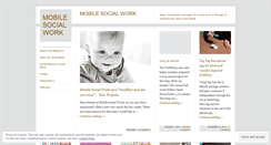 Desktop Screenshot of mobilesocialwork.wordpress.com