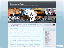 Tablet Screenshot of cercleandrewyoung.wordpress.com