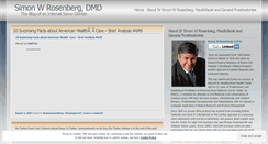 Desktop Screenshot of drsimonrosenberg.wordpress.com