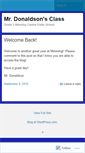 Mobile Screenshot of chdonaldson.wordpress.com