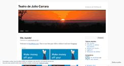 Desktop Screenshot of juliocarrara.wordpress.com