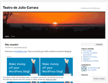 Tablet Screenshot of juliocarrara.wordpress.com