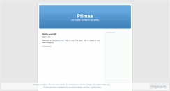 Desktop Screenshot of piizu.wordpress.com
